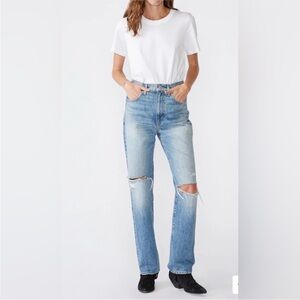 SLVRLAKE london distressed jeans in Shutdown
